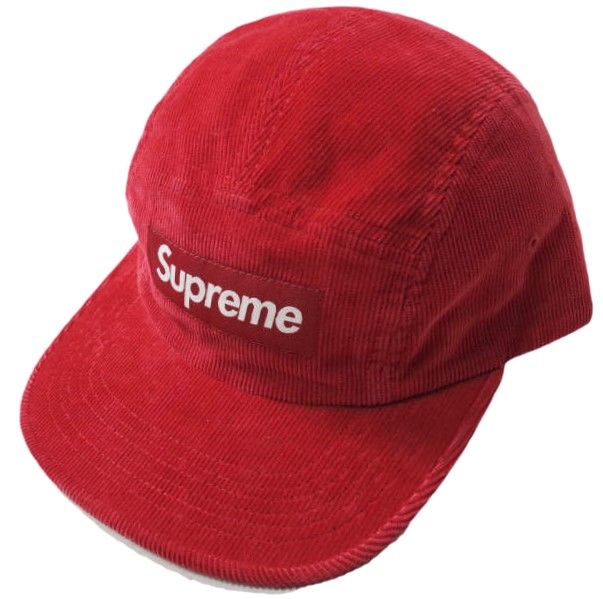 新品 SUPREME シュプリーム 23AW アメリカ製 Corduroy Camp Cap コーデュロイキャンプキャップ ONE SIZE RED  WEEK9 Box Logo ボックスロゴ ジェットキャップ 帽子 s18547 - メルカリ