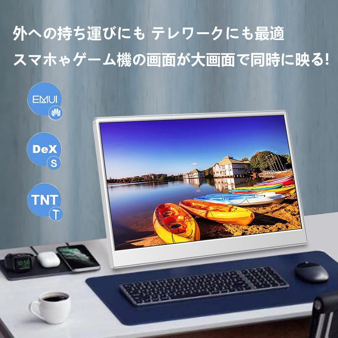 日本販売正規品 ViewNico 15.6インチモバイルモニター タッチ 2880