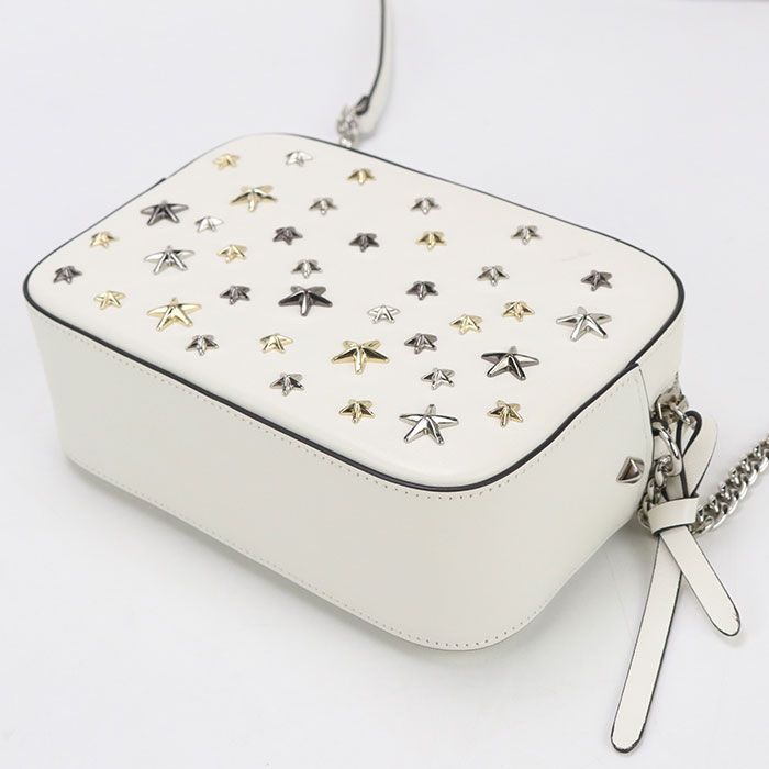 JIMMY CHOO ジミーチュウ チェーンショルダー スタッズ KL88MQ