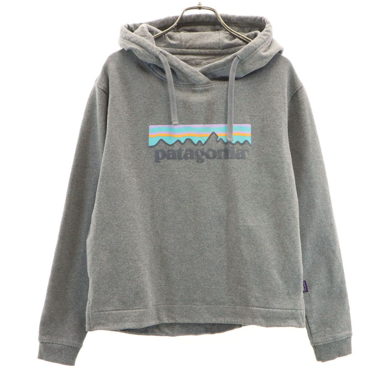 patagonia パタゴニア 長袖 スウェットパーカー S グレー 39557 プル 