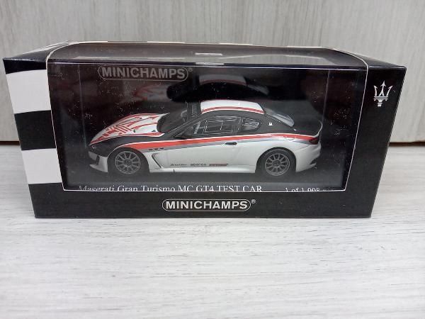 ミニカー MINICHAMPS 1/43スケール Maserati Gran Turismo MC GT4 TEST
