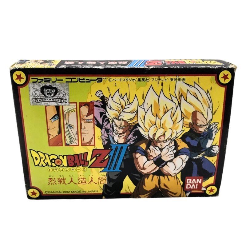 美品FC 4個セットドラゴンボールZシリーズ3作＋3.1作