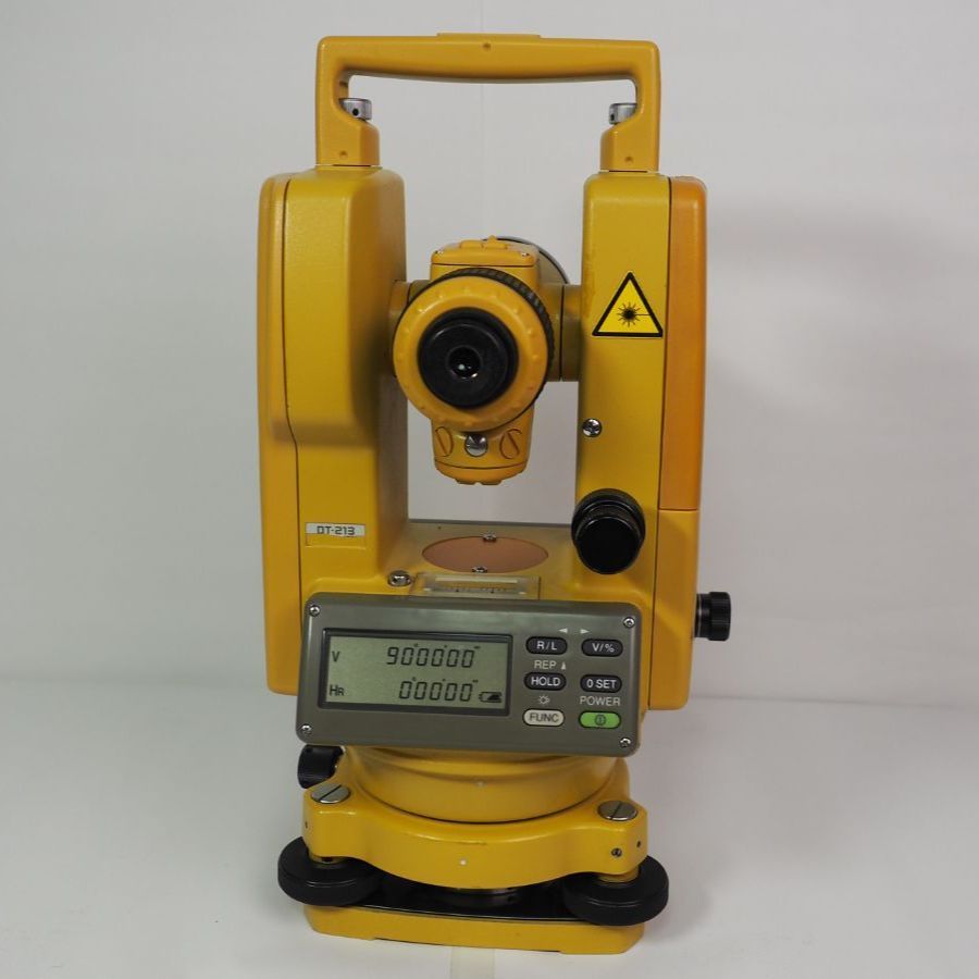デジタルセオドライト レーザーポインター付 TOPCON DT-213