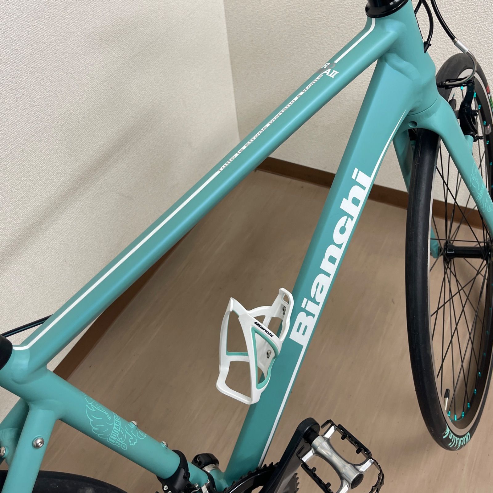 極美品 bianchi Roma2 ビアンキ ローマ2クロスバイク 都内限定販売 
