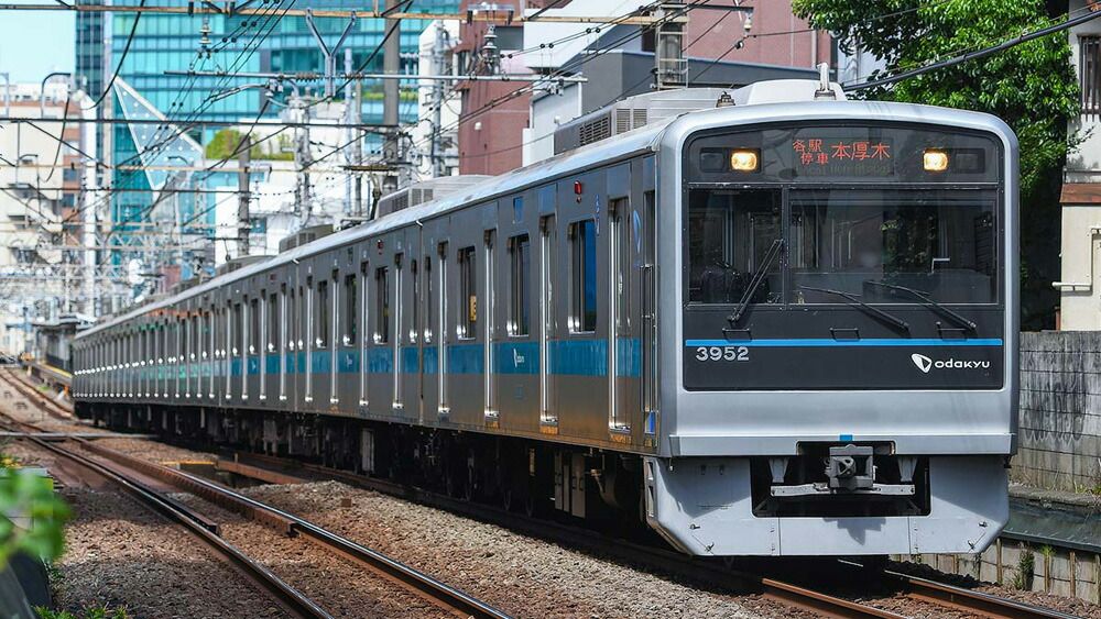 小田急3000形3652編成ロイヤルブルー帯8両セット動力付き 小田急 3000形 (3652編成・ロイヤルブルー帯) 8両編成セット