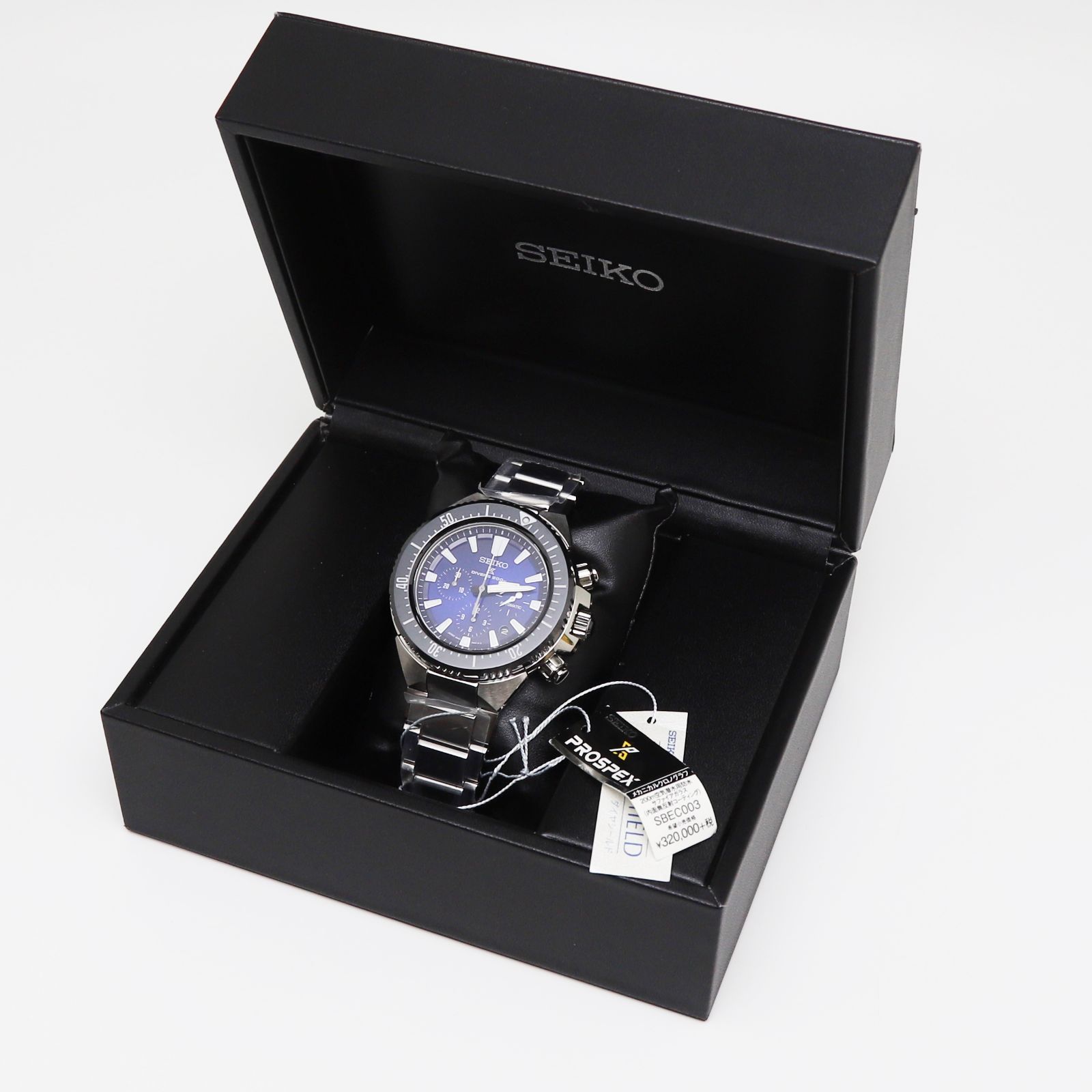 新品同様】SEIKO PROSPEX トランスオーシャン ライジングウェーブ コラボ 自動巻き AUTOMATIC クロノグラフ セイコー プロスペックス  SBEC003 8R49-00A 腕時計 - メルカリ