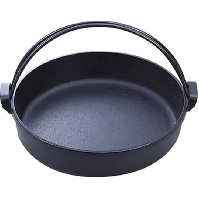 これです 岩鋳 Iwachu すき焼き鍋 南部ツル付26 黒焼付 内径26cm IH対応 南部