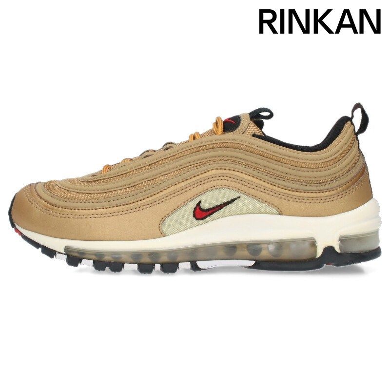 ナイキ  AIR MAX97 OG QS 884421-700 エアマックス97メタリックゴールドスニーカー メンズ 26.5cm