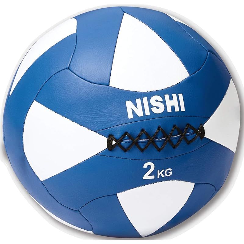 NISHI(ニシ・スポーツ) メガソフトメディシンボール 2kg NT5812Bホワイト 0