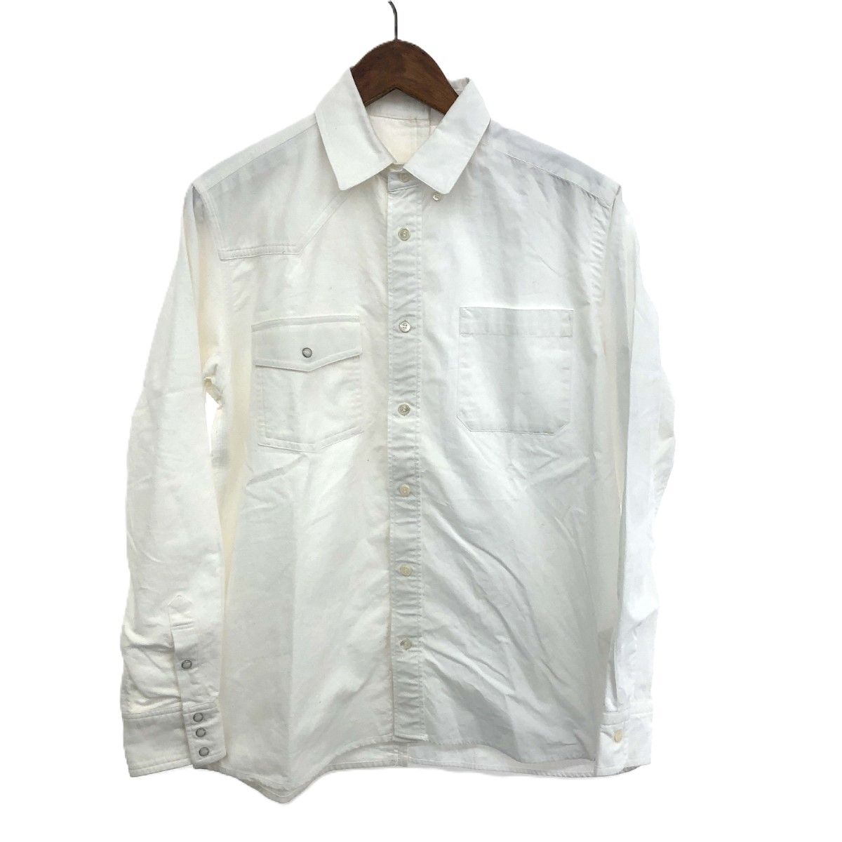 Sacai サカイ 長袖 シャツ サイズ:1 SCM-038 ホワイト メンズ Cotton Poplin Shirt 240001113605 -  メルカリ