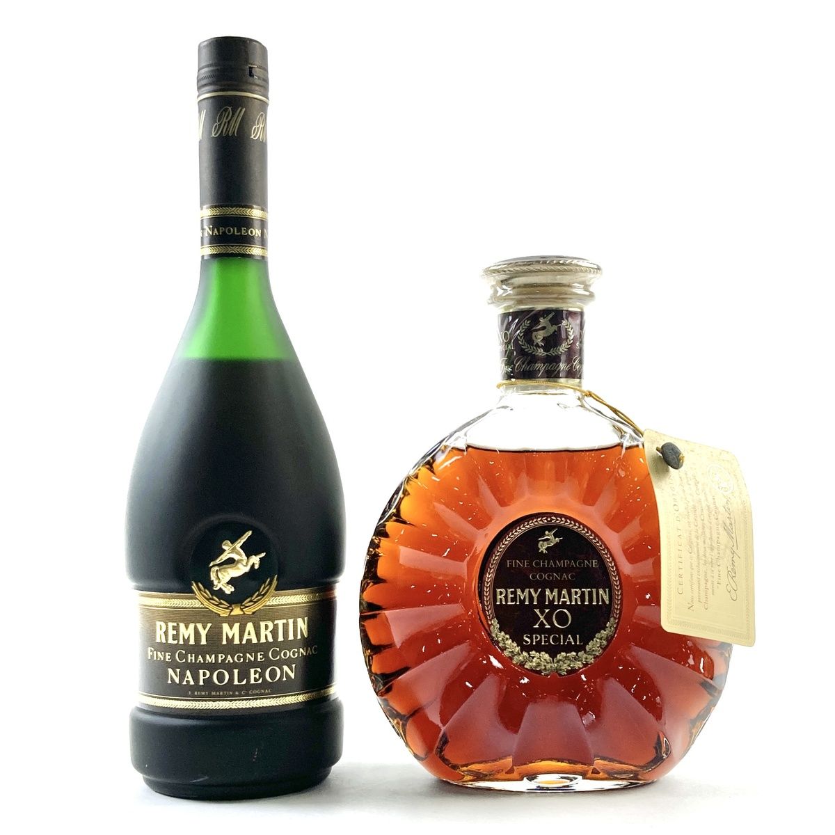 2本 レミーマルタン REMY MARTIN ナポレオン ファインシャンパーニュ XOスペシャル 旧クリアボトル コニャック 700ml ブランデー  セット 【古酒】 - メルカリ