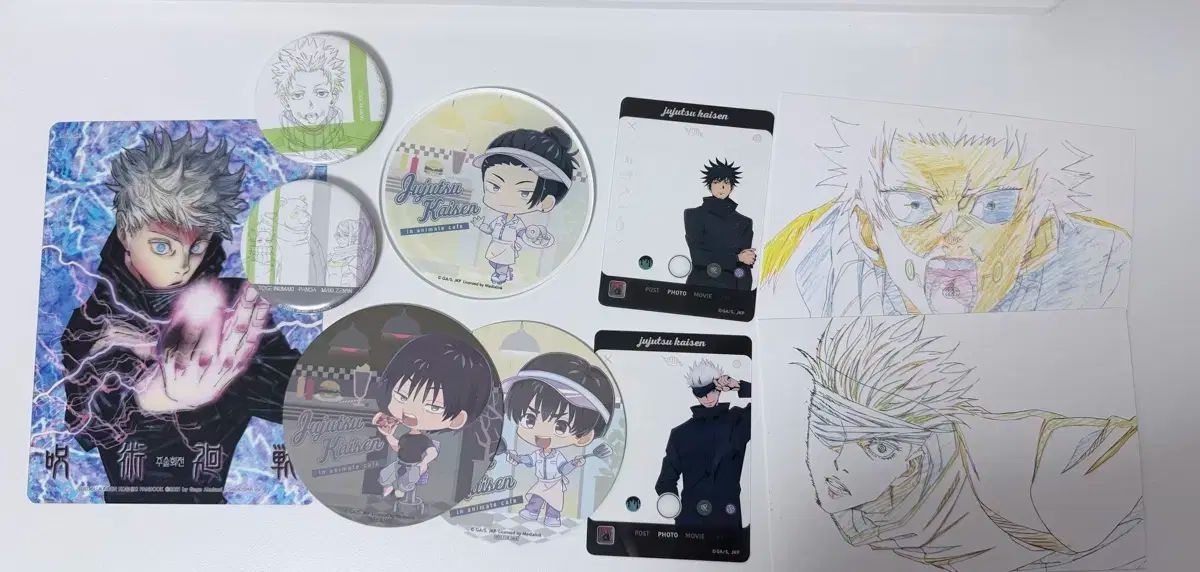 呪術廻戦　五条　伏黒　狗巻　ビッグクロス　まとめ売り　おまけ付き まとめ売り 呪術廻戦 グッズ 五条 悟 夏油 傑 狗巻 棘 伏黒 伏黒