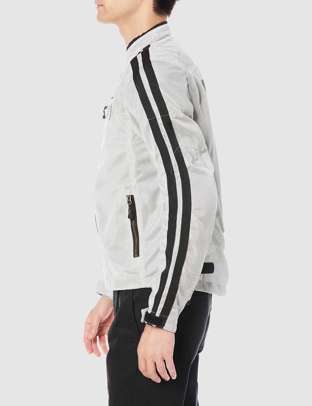 KOMINE バイク用ジャケット 07-1191 メンズ Neo Silver L