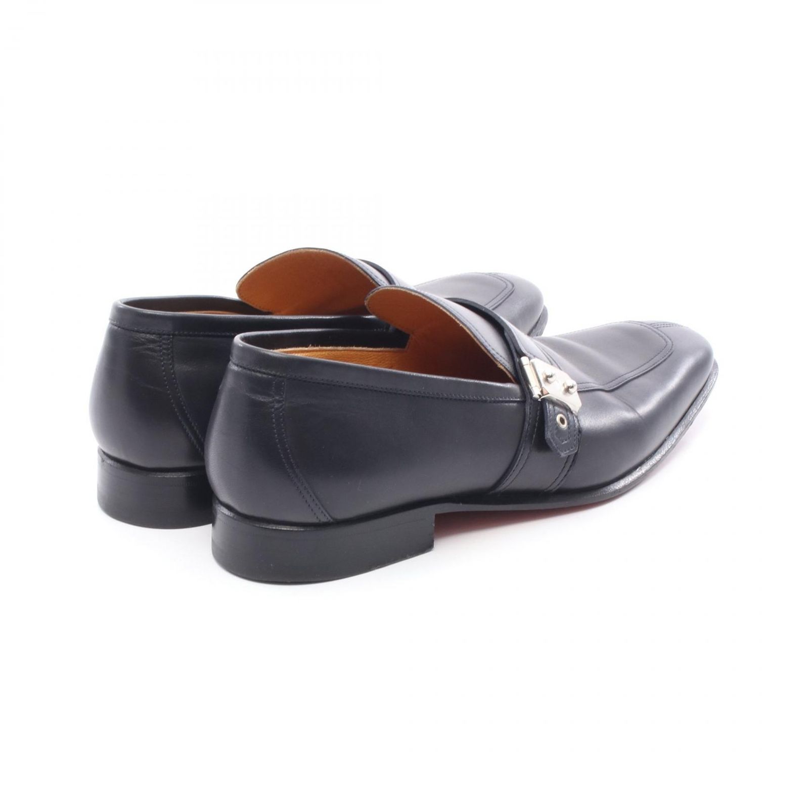 HERMES　エルメス　サックアデペッシュ　ビジネスシューズ　ローファー HERMES エルメス サックアデペッシュ ローファー ブラック