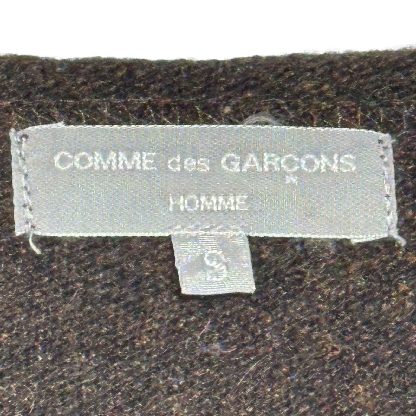 COMME des GARCONS HOMME(コムデギャルソンオム) 03AW V-neck wool 