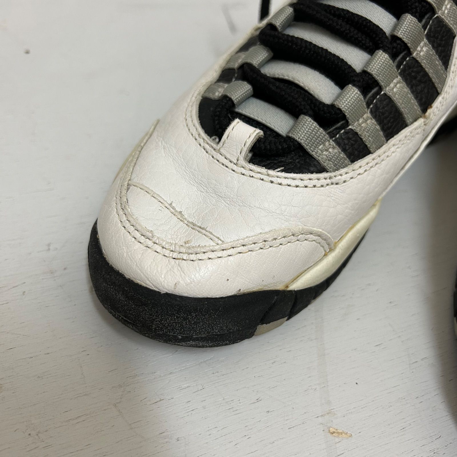 K》 NIKE AIR JORDAN 10 OG 1994年 STEEL GREY 25.5cm 箱あり