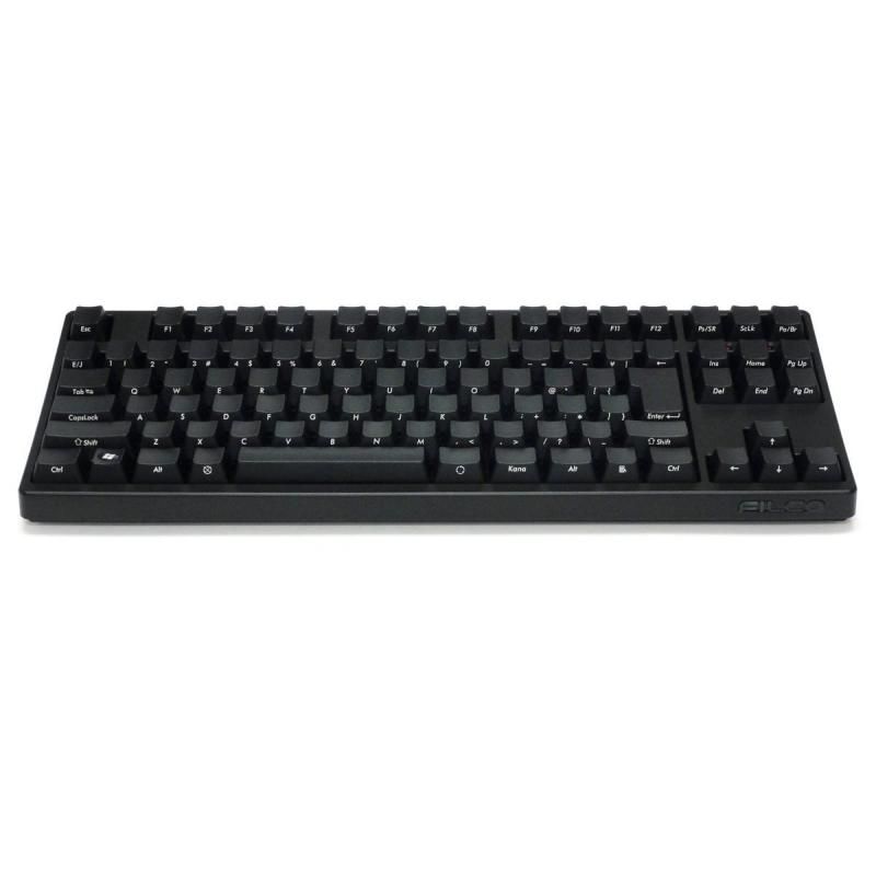 FILCO Majestouch BLACK 91赤軸 91キー日本語配列 前面印刷 USB-amp-PS2両対応 Nキーロールオーバー対応 独CherryMX赤軸スイッチ メカニカルキーボード ブラ