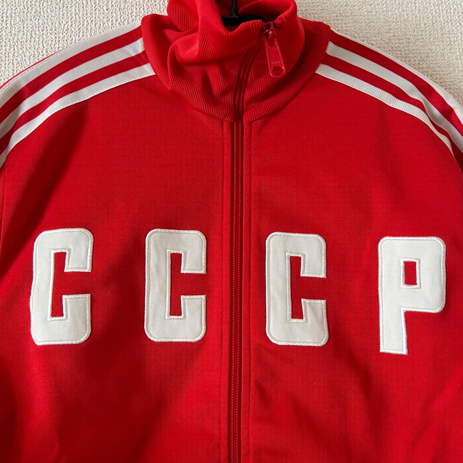 adidas アディダス CCCP トラックジャケット ジャージ RED S - UNeeQ