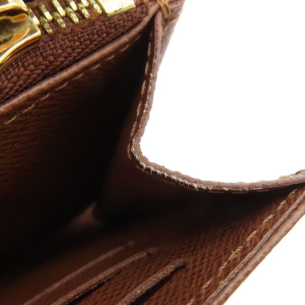 ルイヴィトン LOUIS VUITTON 二つ折り財布 ポルトフォイユ コンパクト  