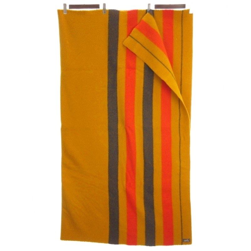 エルメス HERMES ロカバール 大判 ブランケット 馬着 ブラウン系 AA