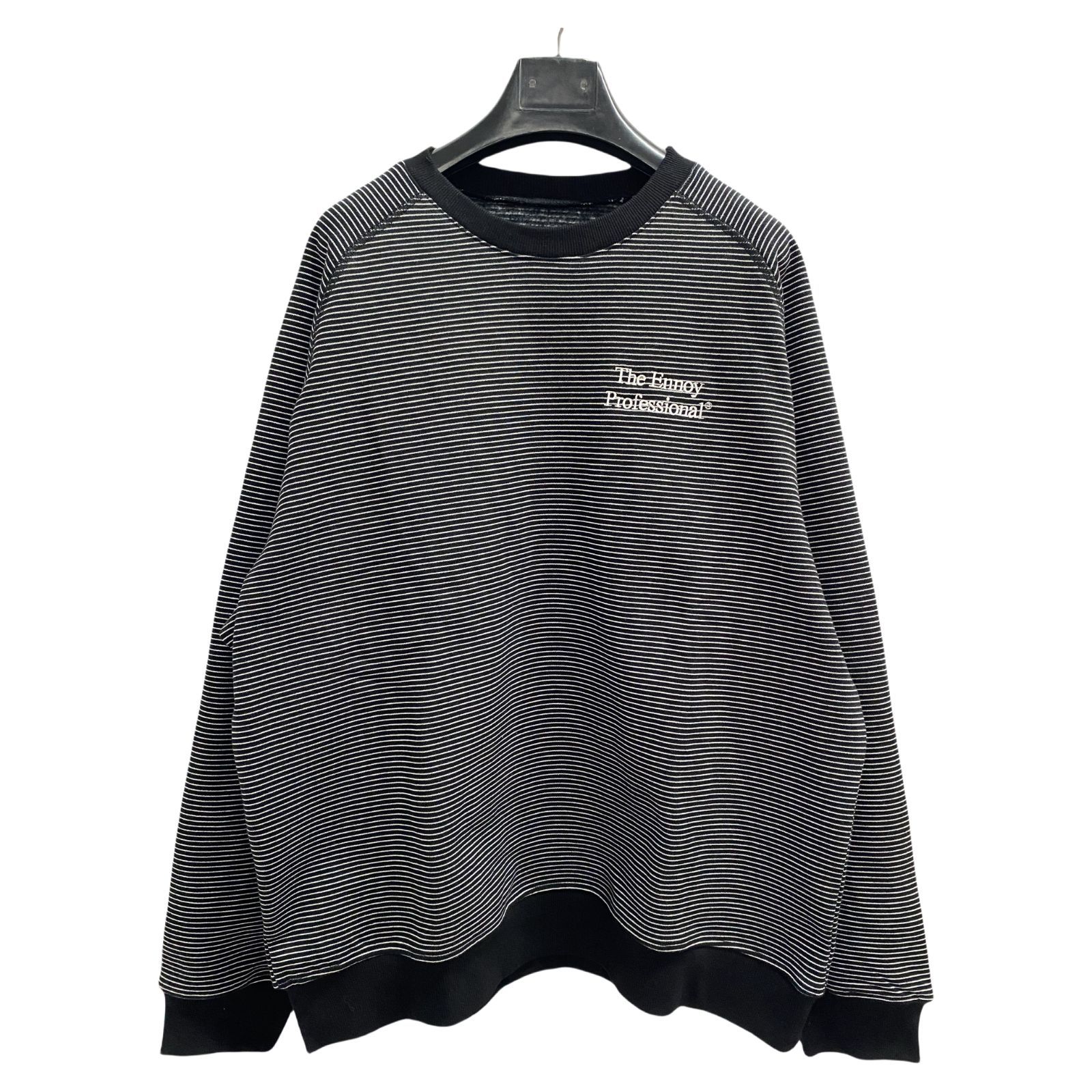 ENNOY エンノイ BORDER CREW NECK SWEAT ボーダー スウェット メンズ 新作 UNIVERSAL PRODUCTS スタイリスト私物 1LDK   SIZE．XL