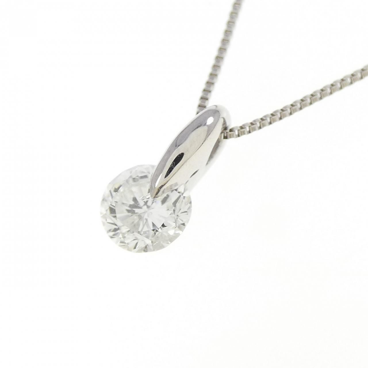 PT900/PT850 ダイヤモンド ネックレス 0.418CT - メルカリ