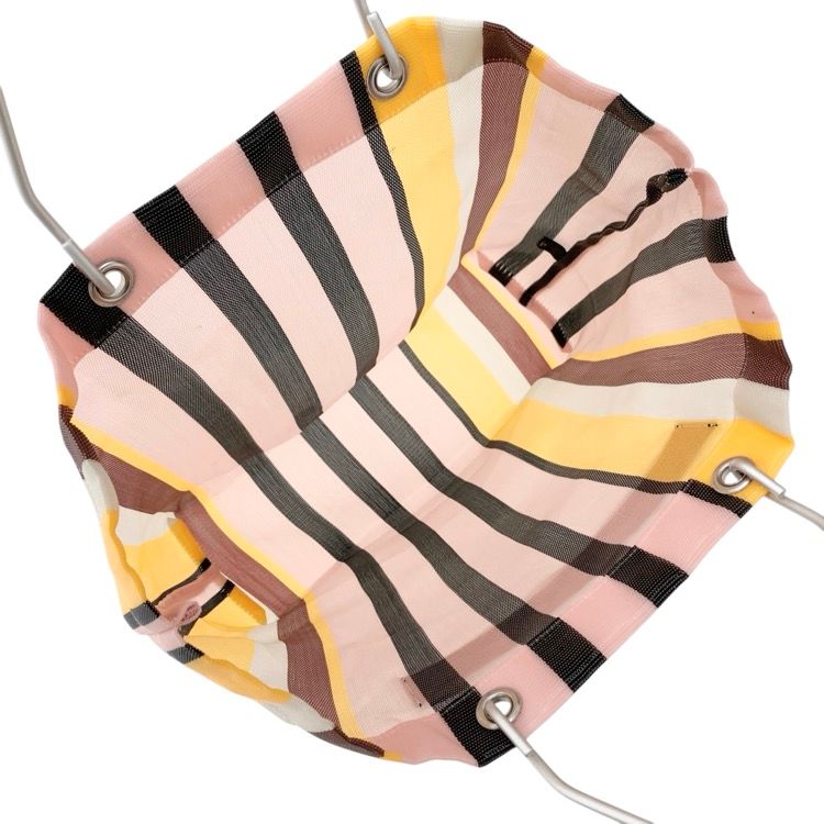 MARNI MARKET マルニ マーケット フラワーカフェ ストライプ バッグ