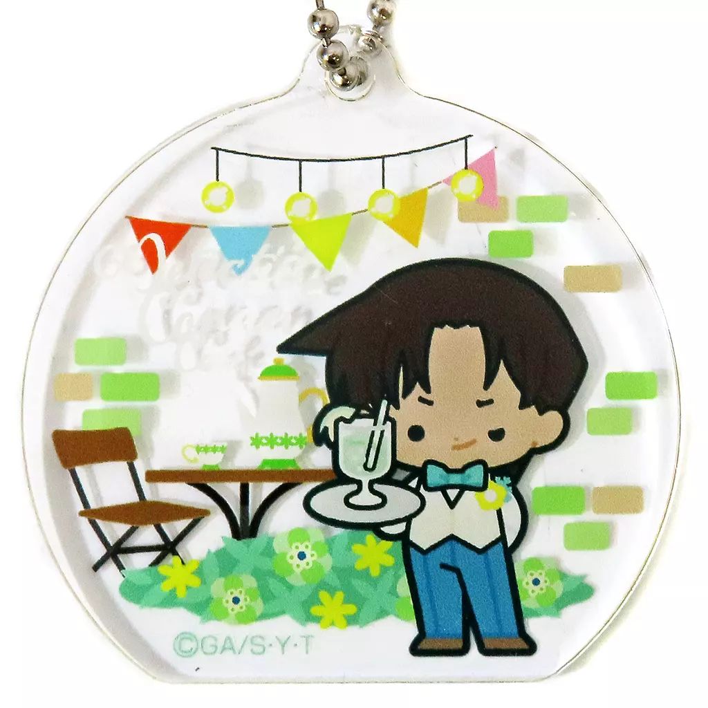 名探偵コナン　服部平次　コナン茶屋　アクリルキーホルダー　一番カフェ 中古】キーホルダー 服部平次 「名探偵コナンカフェ2024