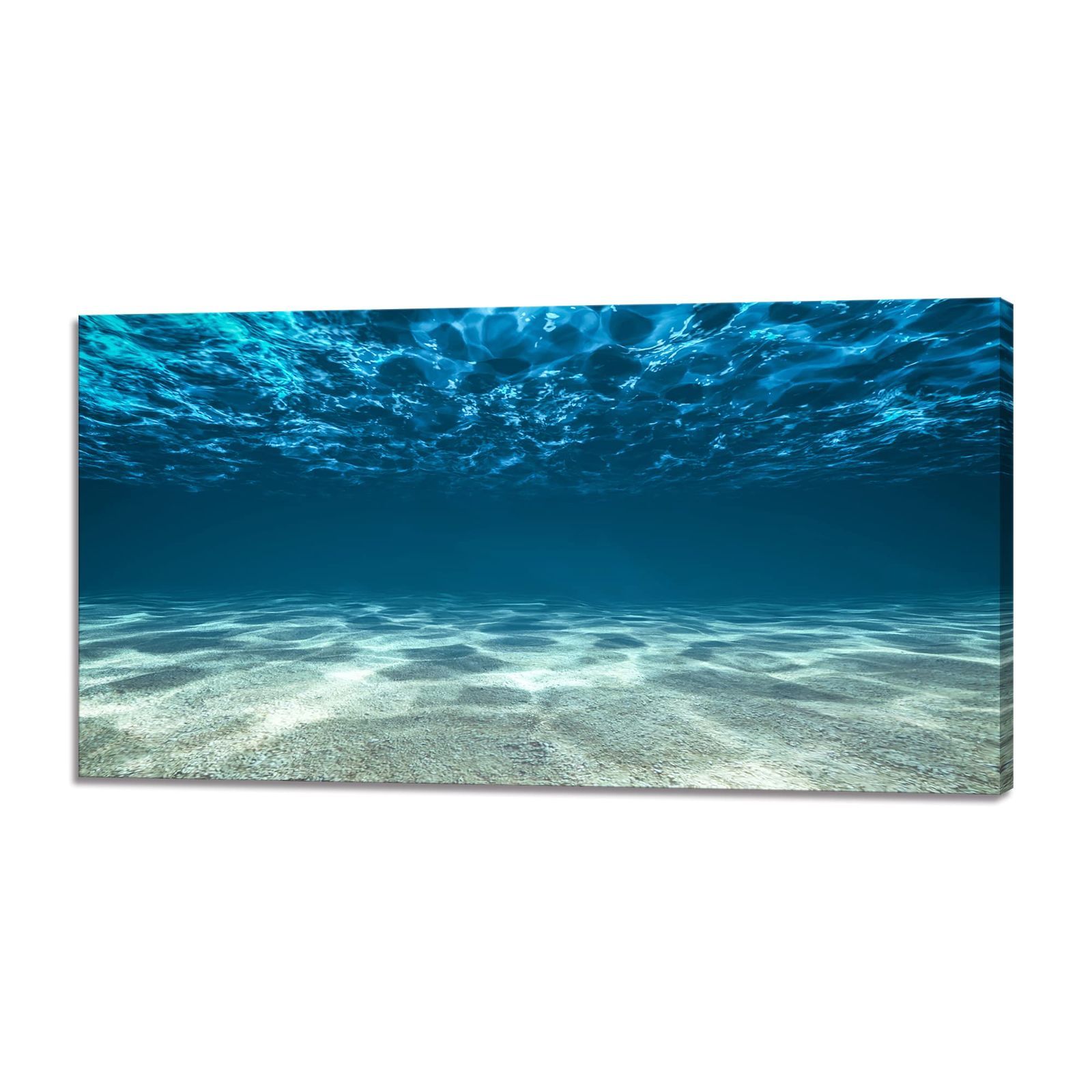 新品 海の絵 アートパネル 青い空 海 風景画 壁掛け 部屋飾 室内装飾 壁絵 の背景絵画 アート ボード の部屋装飾 木枠付きの完成品(40x80cm)