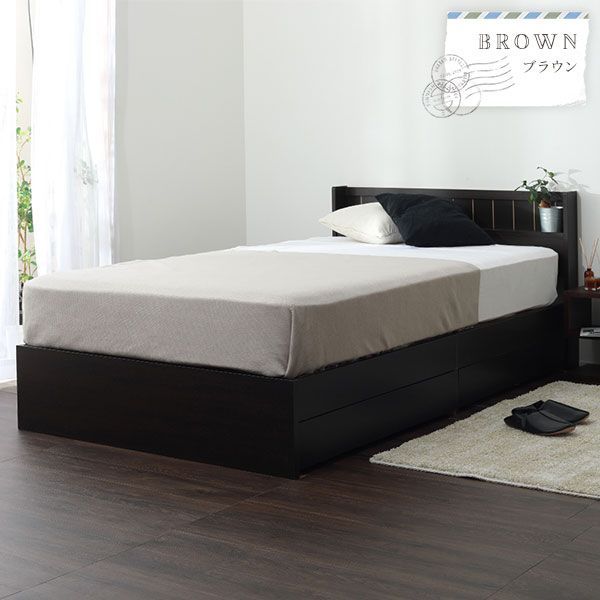 ベッドフレームのみ 宮付き