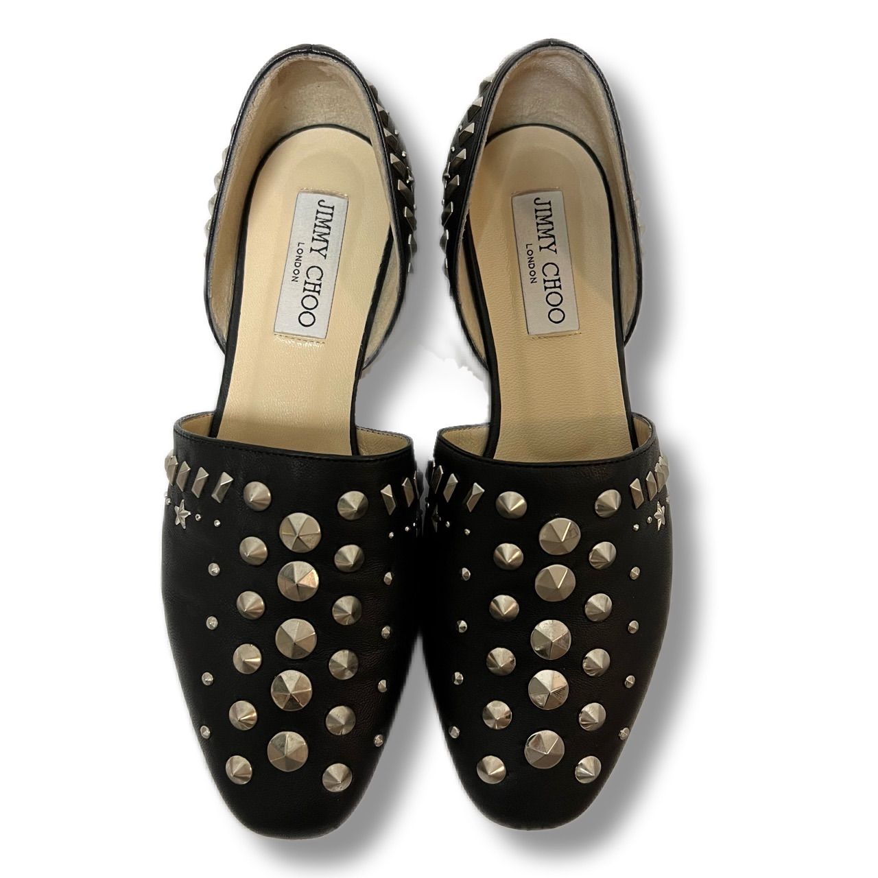 JIMMY CHOO ジミーチュウ フラットシューズ GLOBE FLAT パンプス