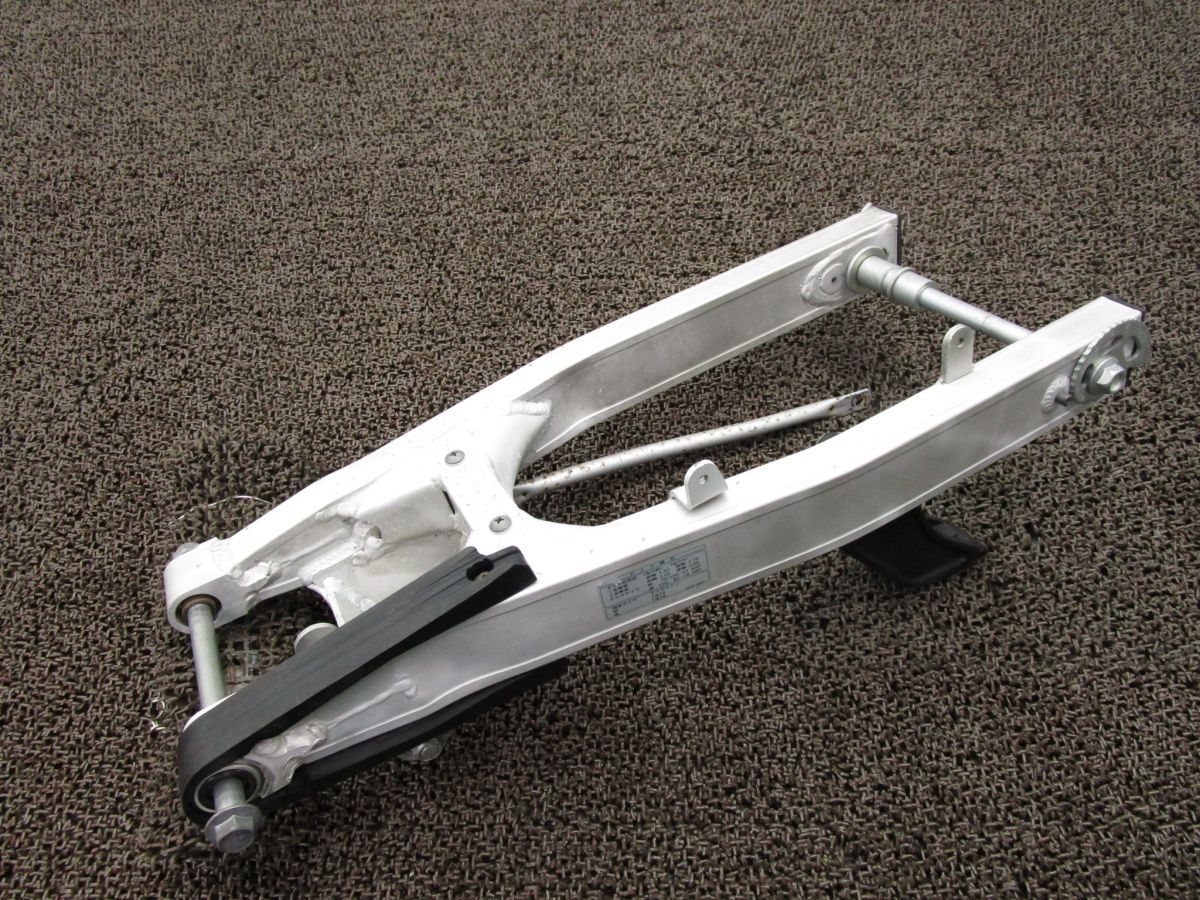 ジェベル200 スイングアーム チェーンスライダー □A720！リアアクスル