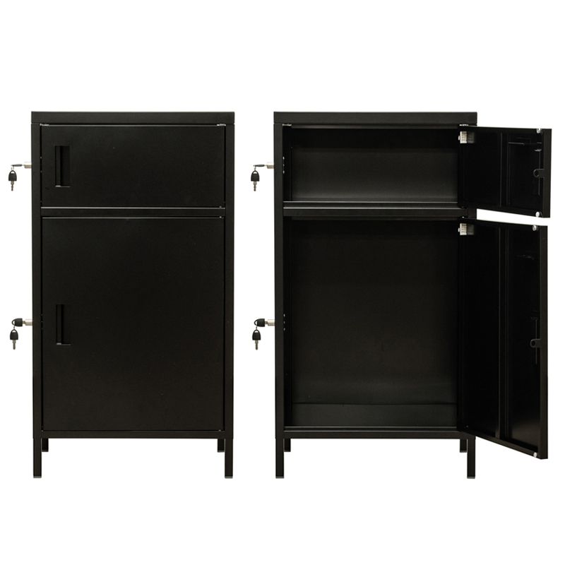 北海道 幅52cm DELIO 宅配ボックス2ドア ハイタイプ 1001