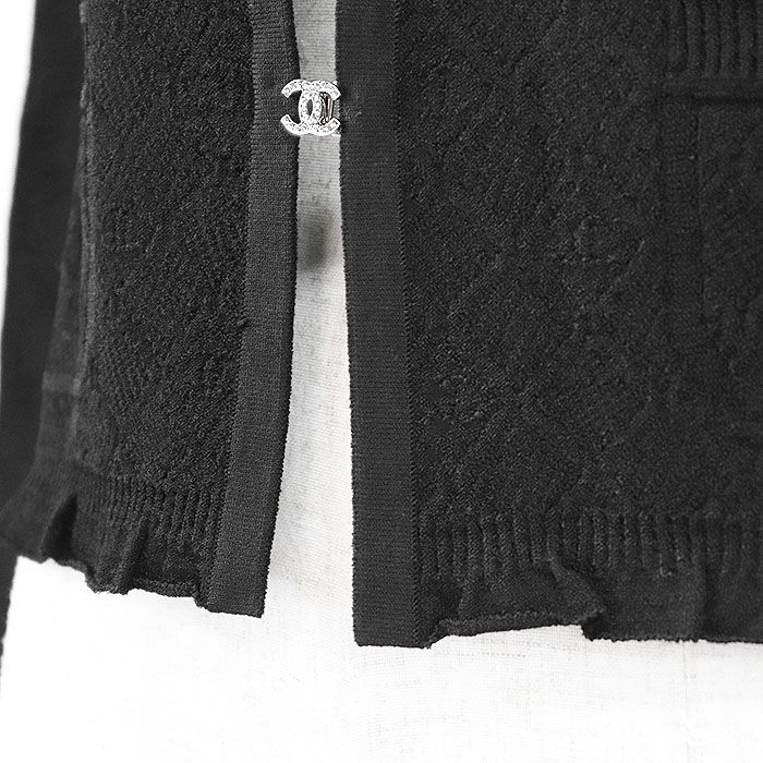 未使用】CHANEL シャネル カーディガン ニット P76842 2024SS