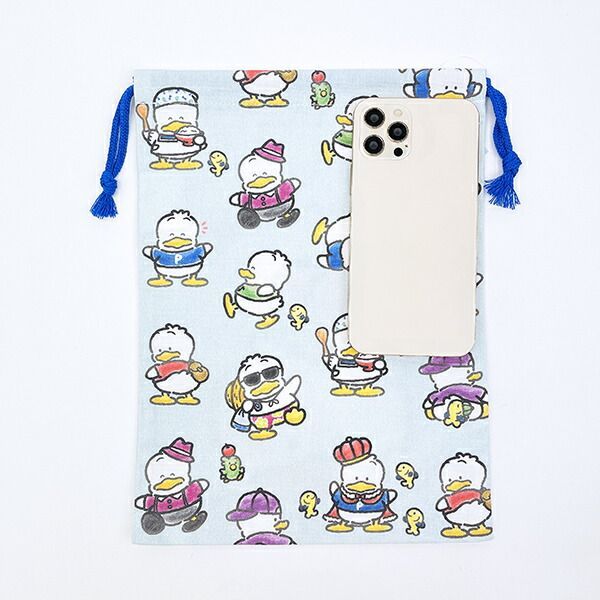 サンリオ あひるのペックル 35th 巾着 日本製 Sanrio - メルカリ