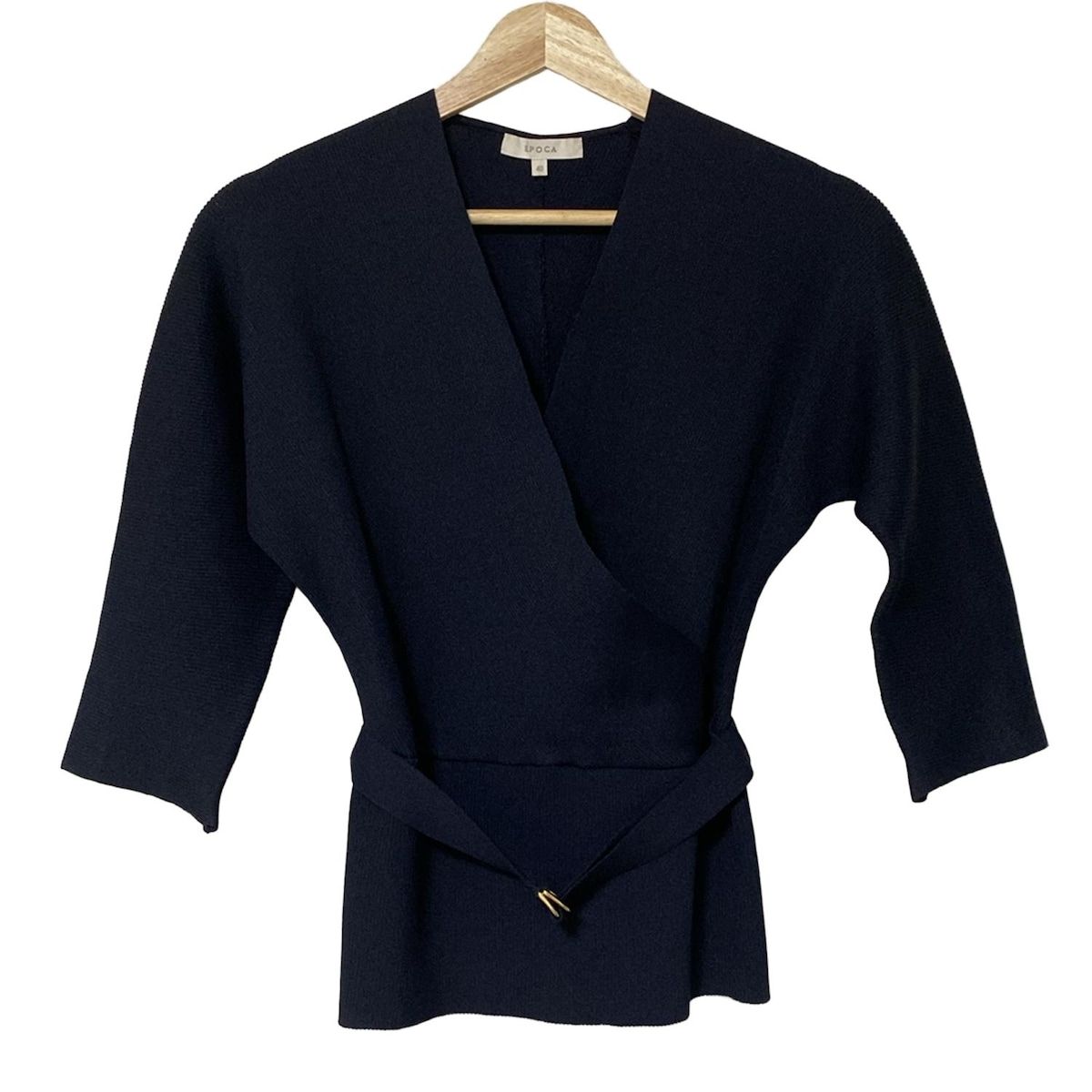 エポカ EPOCA サイズ40 M - ダークネイビー レディース 半袖/ロング 美