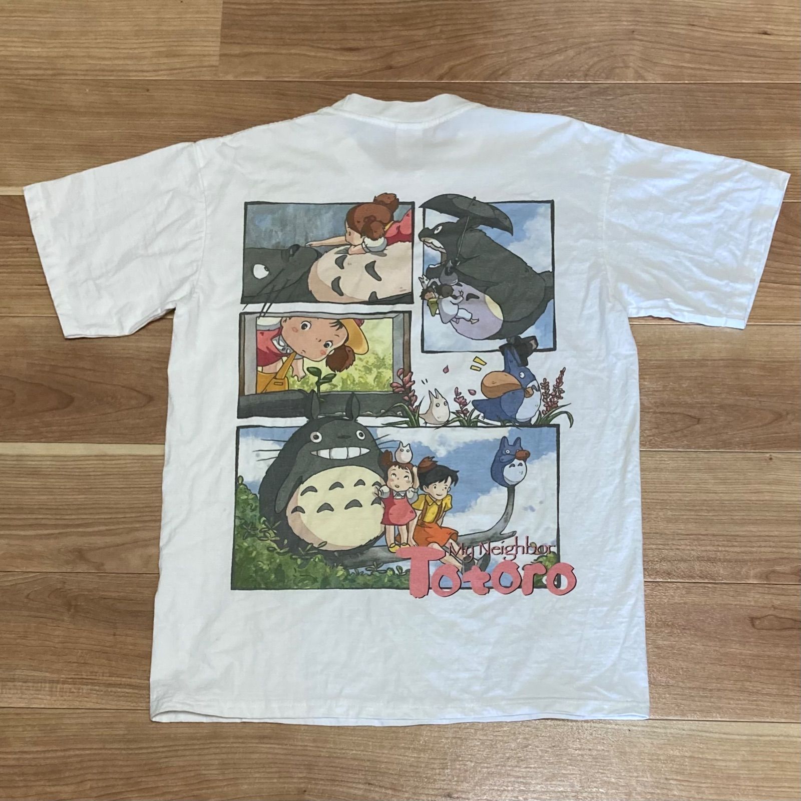 My Neighbor Totoro となりのトトロ ジブリ Lサイズ 古着 希少 となりのトトロ My Neighbor Totoro スタジオジブリ