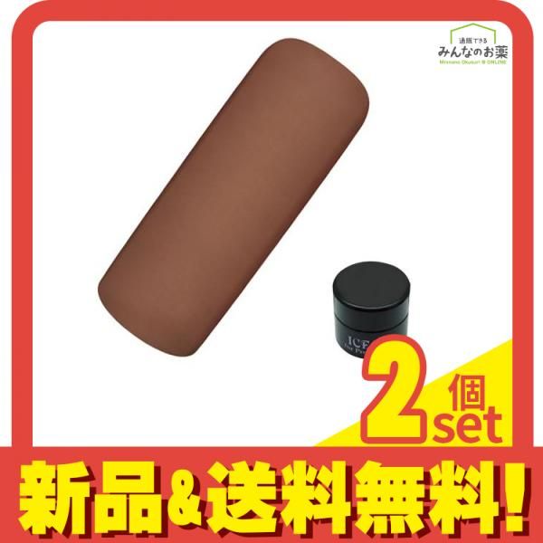 ICEGEL(アイスジェル) A BLACK クラシックガラスジェル 1181 ガラスブラウン 3g 2個セット まとめ売り