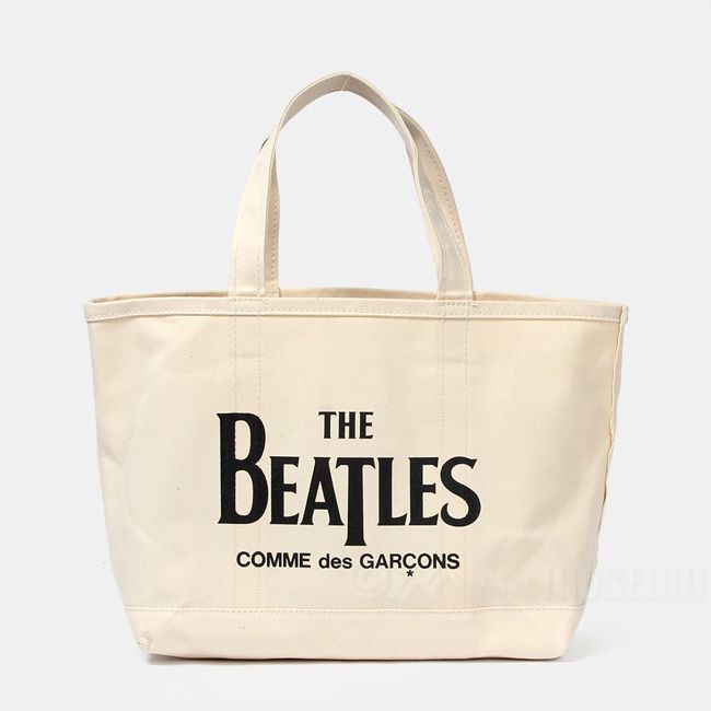 19352円 【新品未使用】 COMME des GARCONS コムデギャルソン ハンドバッグ トート BEATLES BAG ビートルズ バッグ メンズ  レディース コットン VT-K004TAO