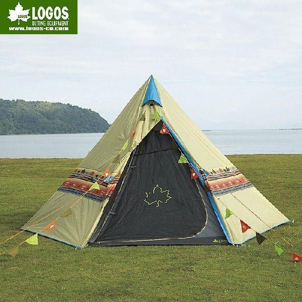 LOGOS ロゴス ナバホTepee400セット | ティピィ 3～4人用 | 71809510 ワンポールテント ティピーテント