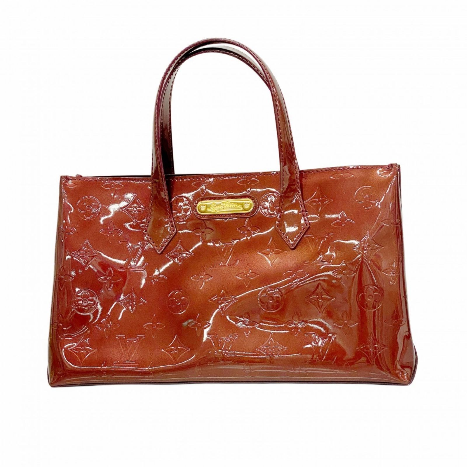 ルイ ヴィトン Louis Vuitton ルイ ヴィトン ハンドバッグ ヴェルニ ウィルシャーPM M91644 ルージュフォーヴィストレディース