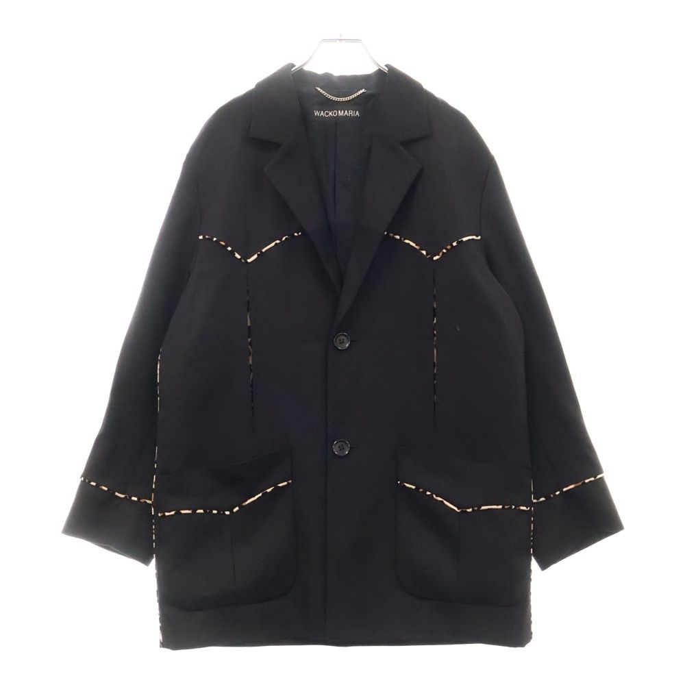 WACKO MARIA (ワコマリア) 24SS NASSAU JACKET レオパード柄切替