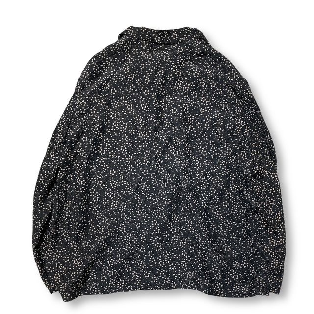 93ss YOHJI YAMAMOTO POUR HOMME 総柄シルクジャケット Мサイズ ヨウジ