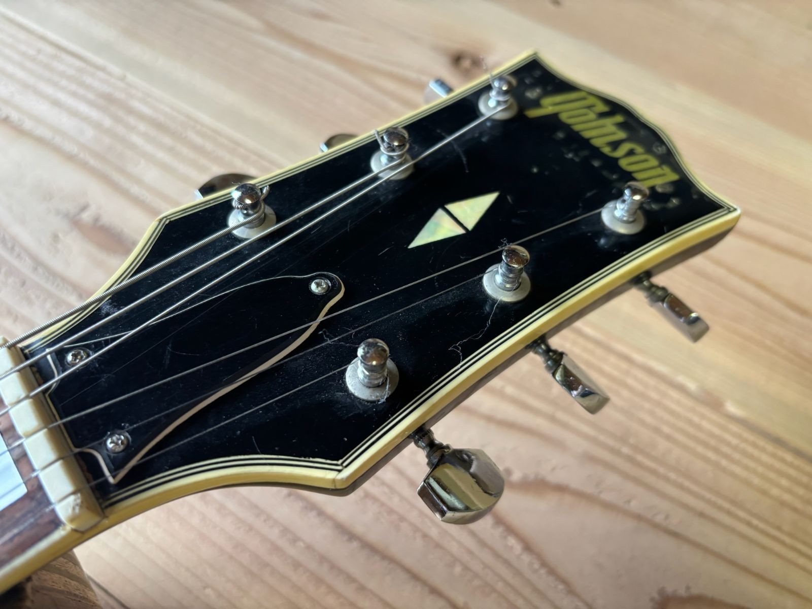 1970年初期レスポールギター日本製 トムソン レスポールタイプギター Tomson Les Paul Custom Type