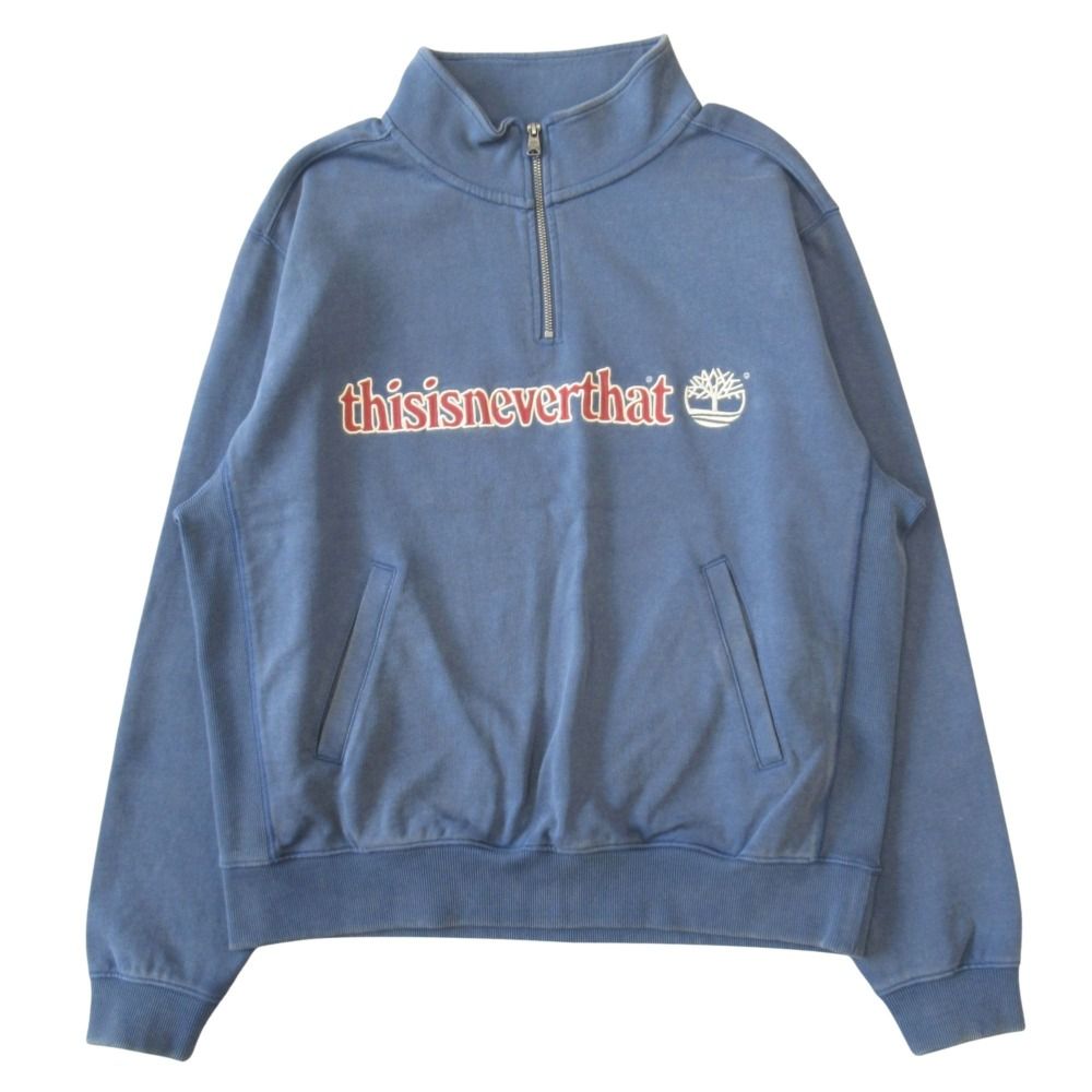 新品未使用　thisisneverthat timberland スウェット 美品 Timberland ティンバーランド × thisisneverthat