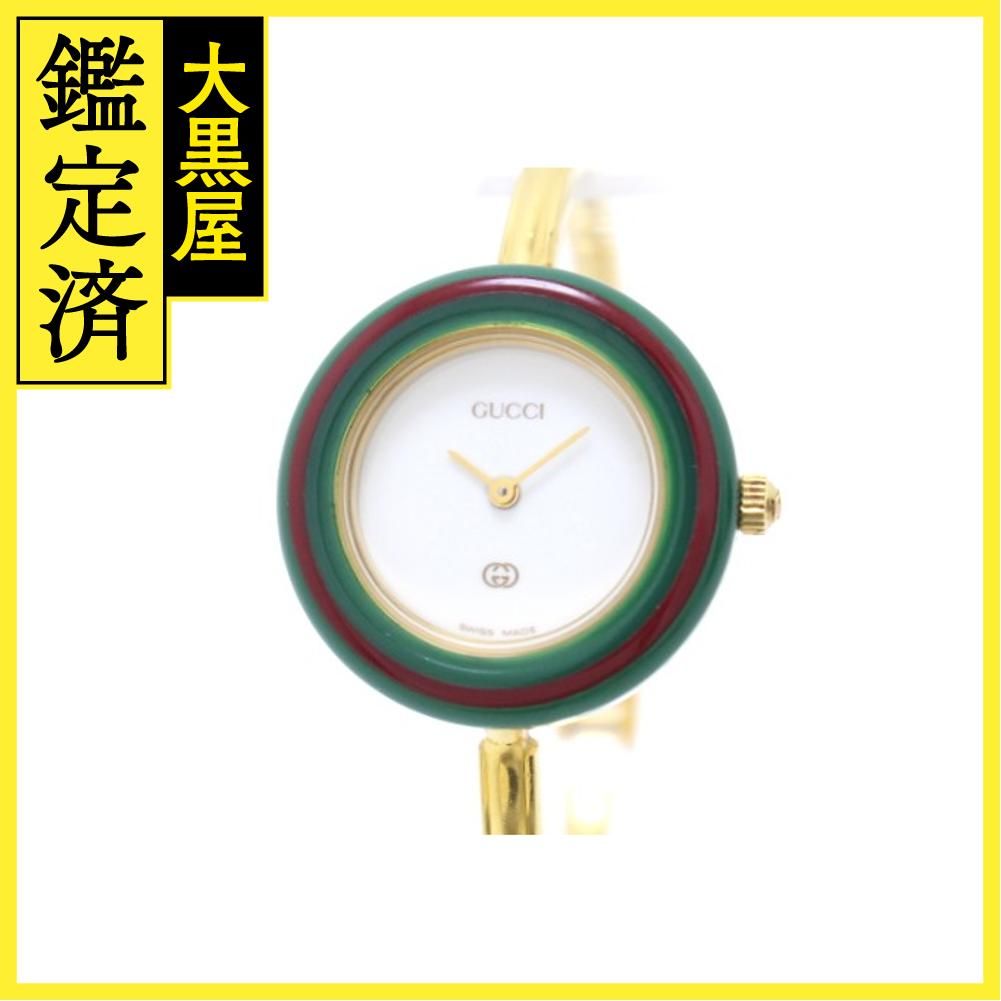 グッチ チェンジベゼルウォッチ 11/12 【460】 - メルカリ 