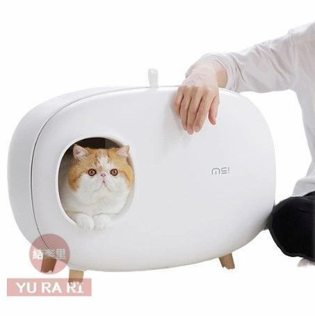 ワンサイズ 猫トイレ キャットトイレ 洗いやすい 快適空間 臭気防止 砂飛び散り防止 砂漏れ防止 スコップ付き