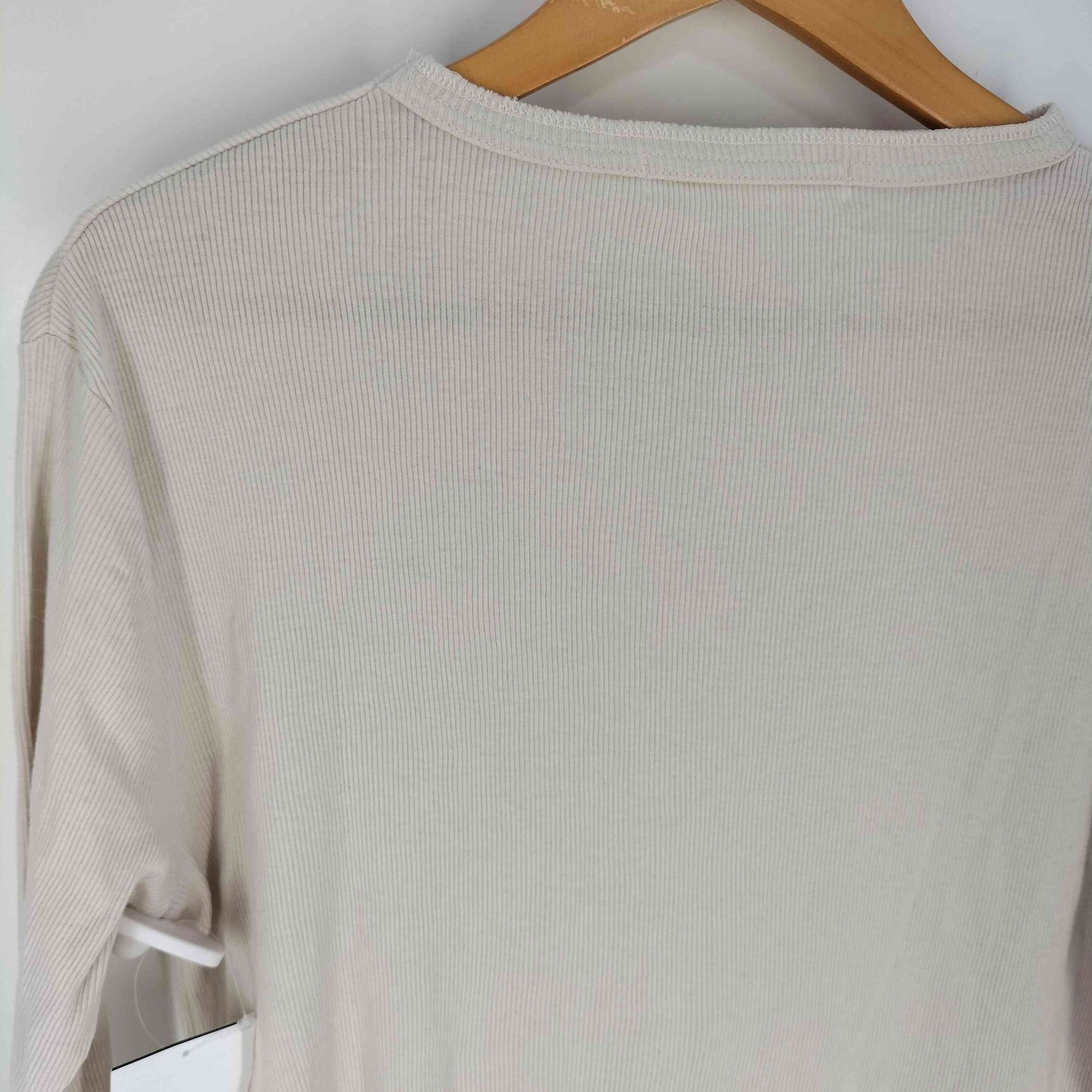 アパルトモン L'Appartement Rib L/S T-SH ホワイト L'Appartement アパルトモン Rib L/S T-sh 試着のみ