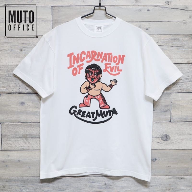新品 正規品 メンズ グレート ムタ コラボ プロレス 半袖 Tシャツ 半袖