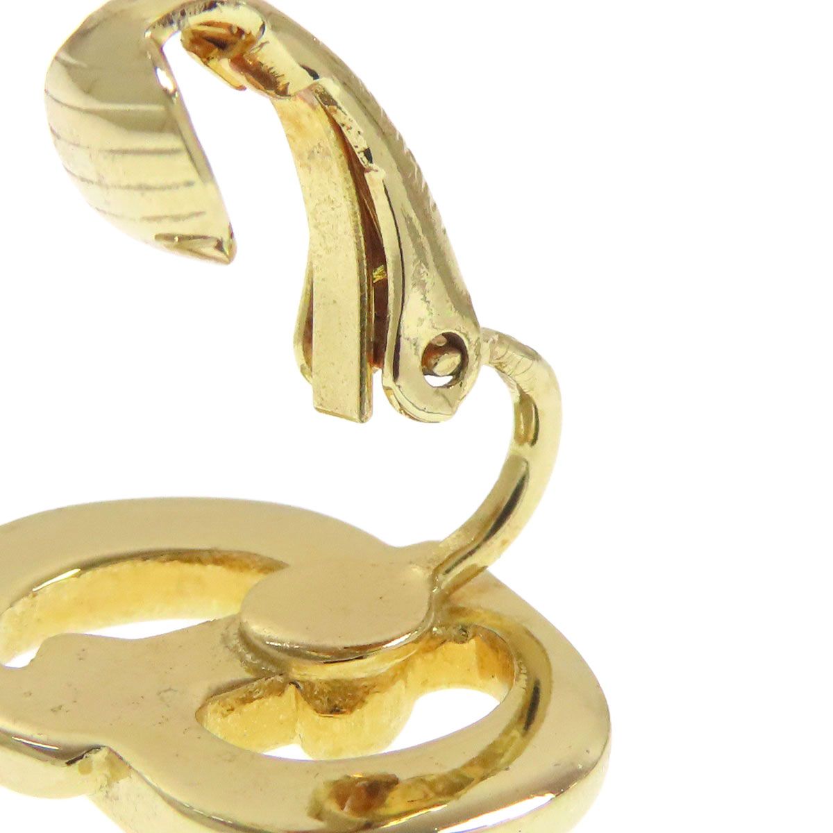 CHRISTIAN DIOR クリスチャンディオール CDロゴ イヤリング 金属製 レディース SIROKUMA-CORPORATION_COM